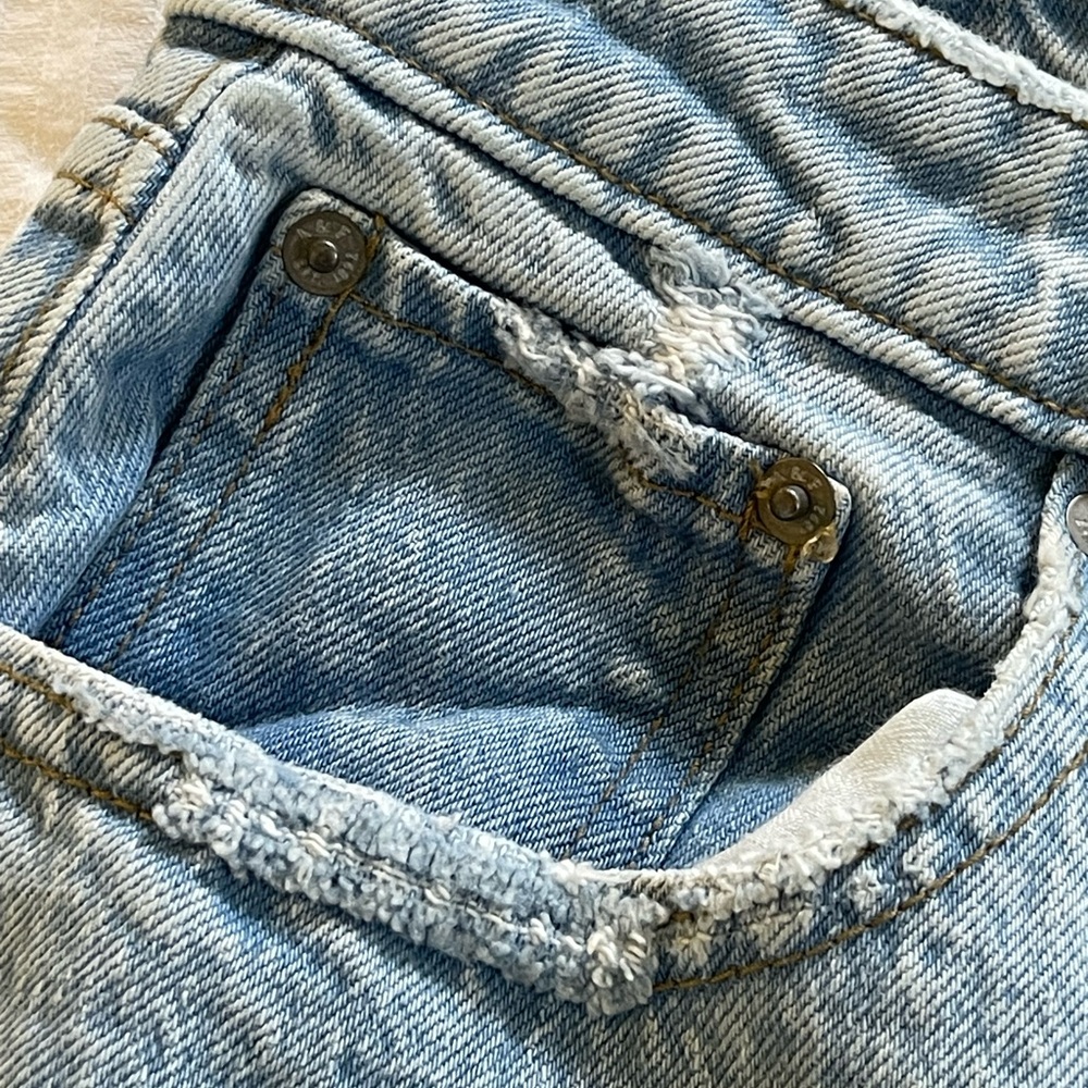 Abercrombie & Fitch 90s Relaxed High Rise Jeans Curve Love 24 - Picture 9 of 11